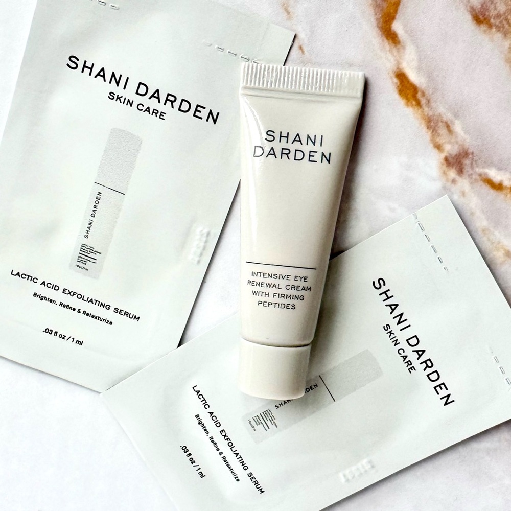 Shani Darden Intensive Eye Renewal Cream with Firming Peptides Lactic Acid Serum